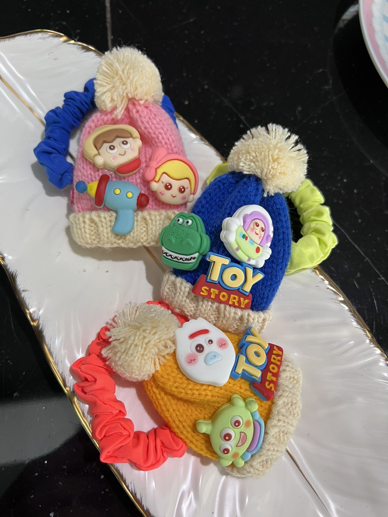 日韩秋冬新款毛线编织彩色小帽子玩具总动员可爱发圈头绳女生萌,饰品/流行首饰/时尚饰品新,发饰,淘宝优惠券,粉丝福利购,淘宝优惠卷