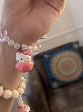 手链头绳两用链KT库洛米女串珠