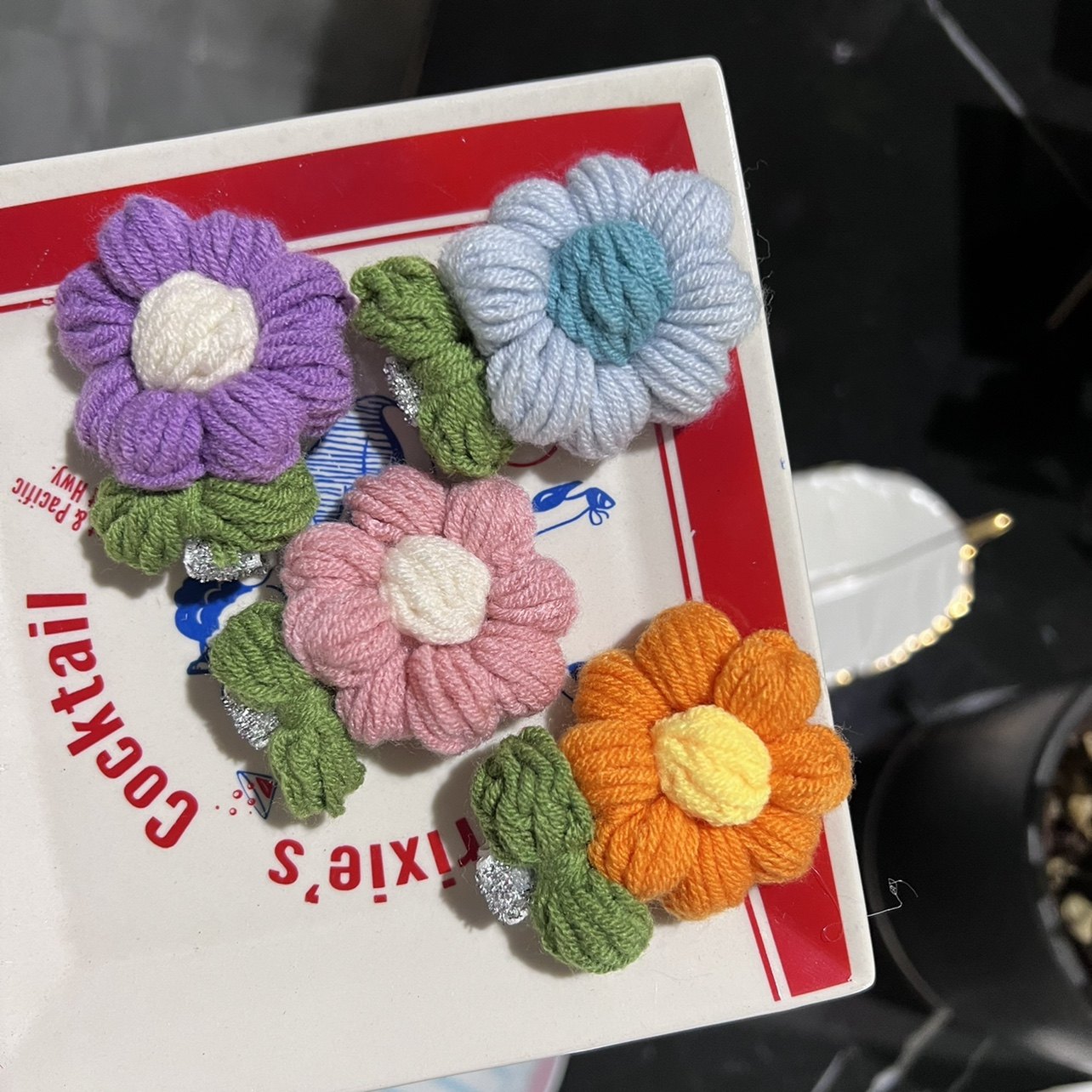 日韩手工钩针毛线浪漫甜妹钩织花朵鸭嘴夹文儿童侧边刘海夹发饰品,饰品/流行首饰/时尚饰品新,发饰,淘宝优惠券,粉丝福利购,淘宝优惠卷