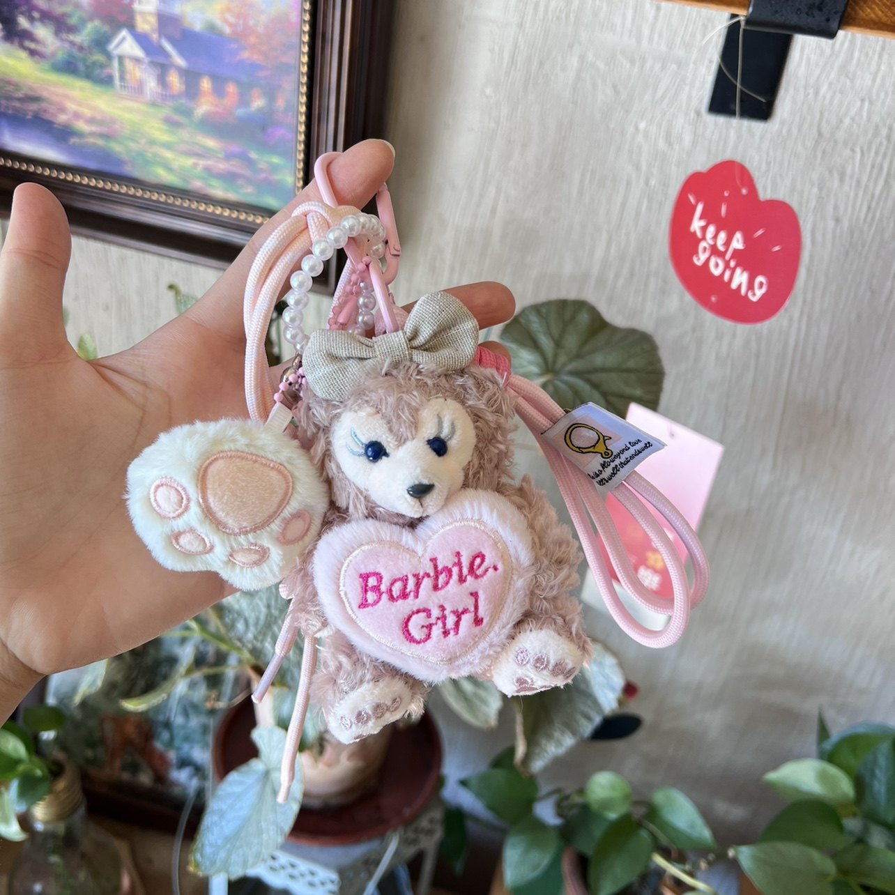 日韩雪莉玫毛绒卡通公仔钥匙扣可爱时尚书包挂件学生礼物礼品网红,服饰配件/皮带/帽子/围巾,包挂件,淘宝优惠券,粉丝福利购,淘宝优惠卷