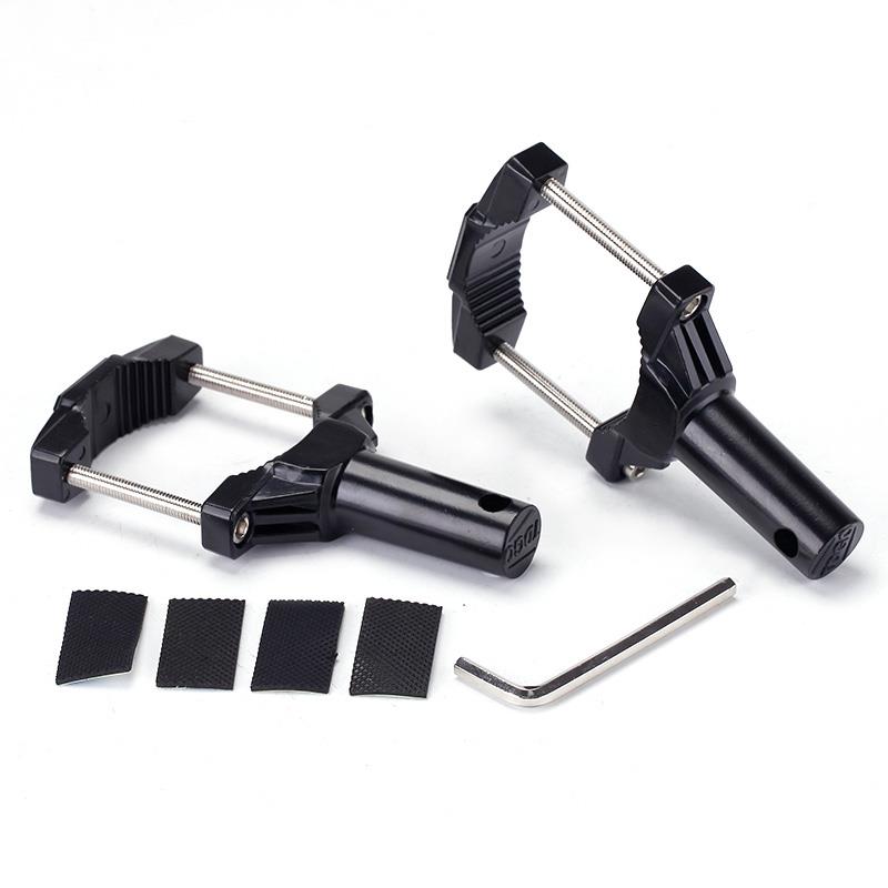 摩托车射灯避震支架电动车改装护杠拓展led灯架保险杠多功能管夹