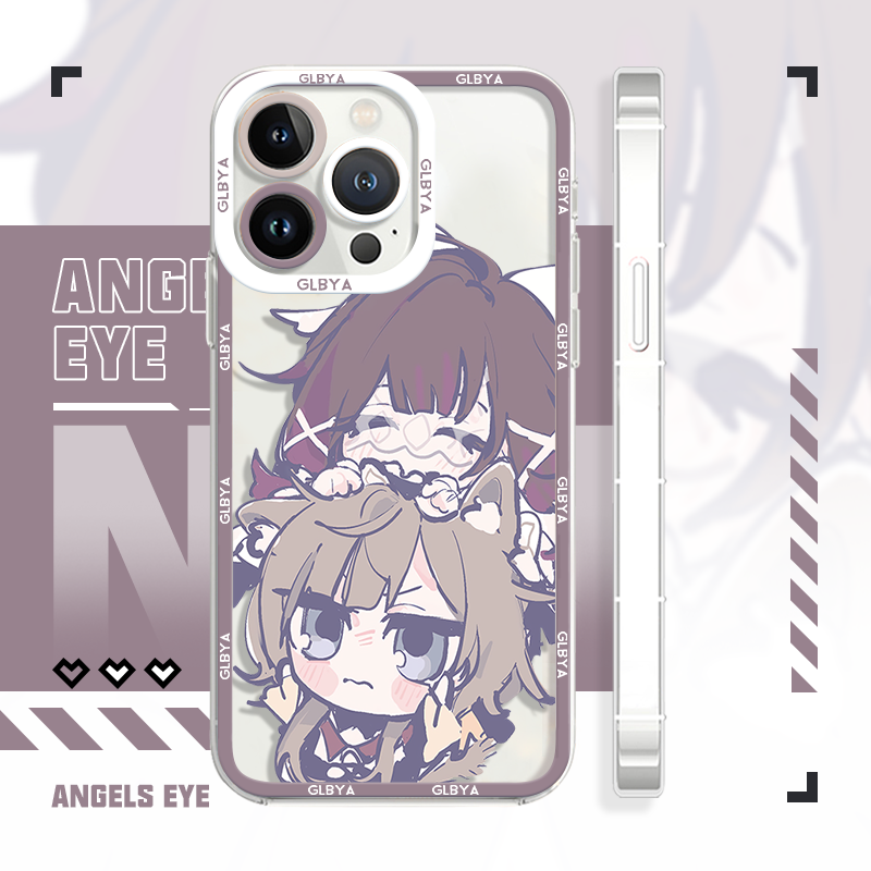 原神哥伦比娅iPhone17pro/16手机壳苹果14全包12二次元iqooz10荣耀90红米k80适用OPPOa3华为p70小米15vivos30