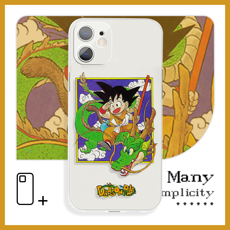 龙年七龙珠悟空与神龙帅气动漫苹果14手机壳适用于苹果15Pro小米13vivoy59荣耀60红米k70iQOO12华为mate50pro