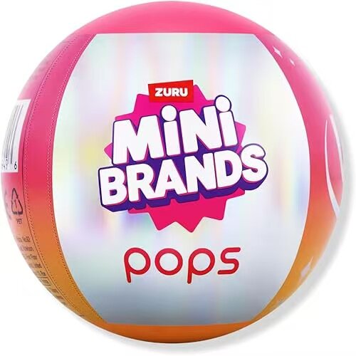 ZURU Mini Brands Ulta Beauty Pops 美妆毛绒挂件盲盒惊喜球
