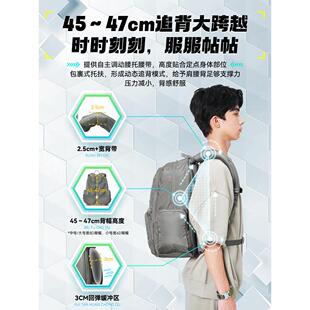 【雅正系列】乐同护脊减负书包初高中款人体工学双肩包大容量