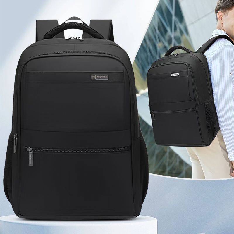 商务电脑男士背包双肩包户外休闲出差大容量旅游电脑包旅行书包