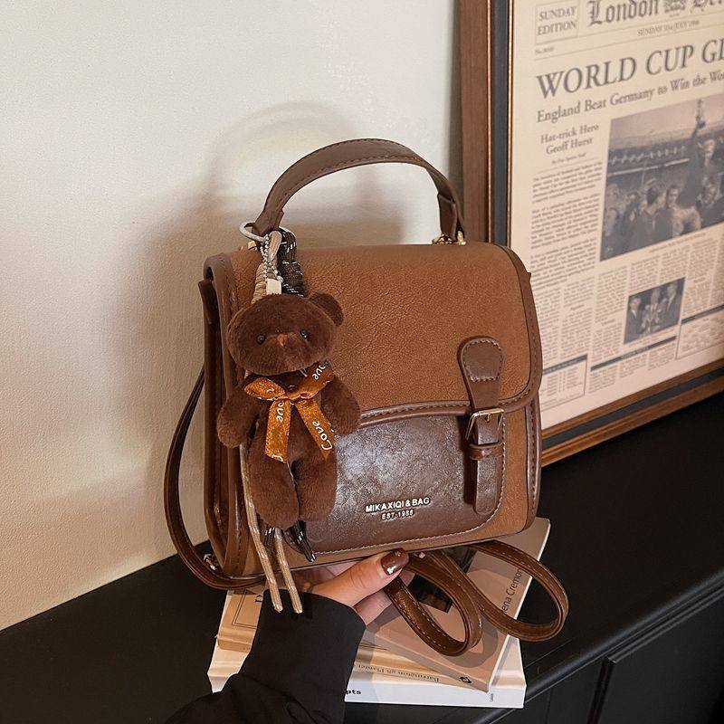 新款2026拼接百搭秋冬氛围感女士双肩包韩版精致多用手提斜挎包,箱包皮具/热销女包/男包,通用款女包,淘宝优惠券,粉丝福利购,淘宝优惠卷