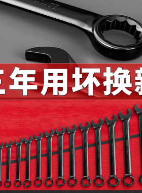 开口扳手两用十号扳手