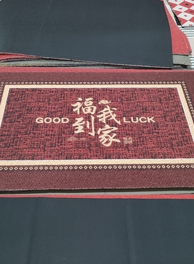 全新高弹加密丝圈地垫80*120