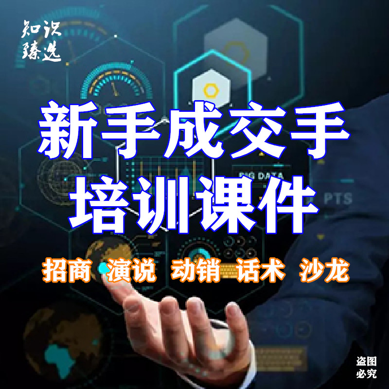 社交新零售成交手培训逐字稿 微商成交课件逐字稿 电商成交课件