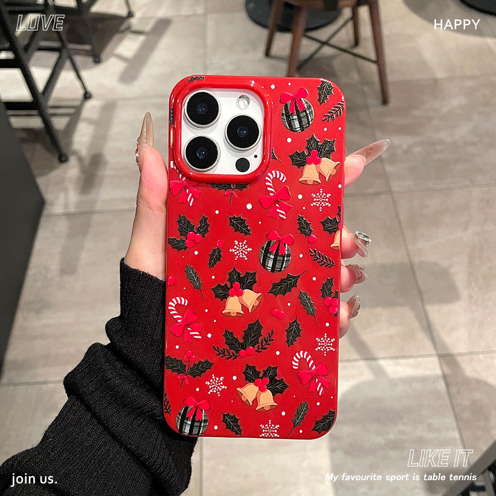 2026糖果果冻壳适用于苹果17PROMAX圣诞节日喜庆iPhone16保护套15