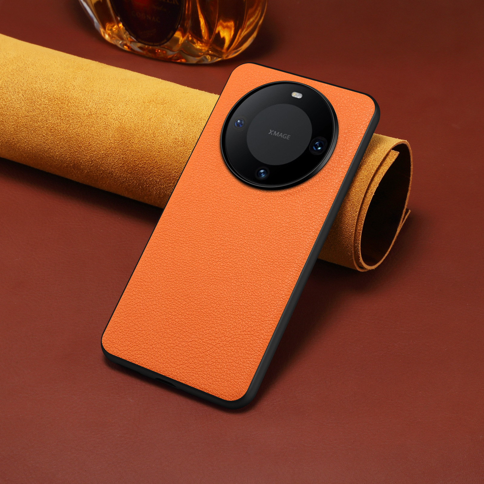 2026or适用华为mate70/60pro手机保护套手机后壳NOVA12小牛纹皮套