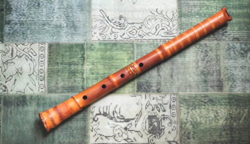 中古品：三浦龍畝铭尺八