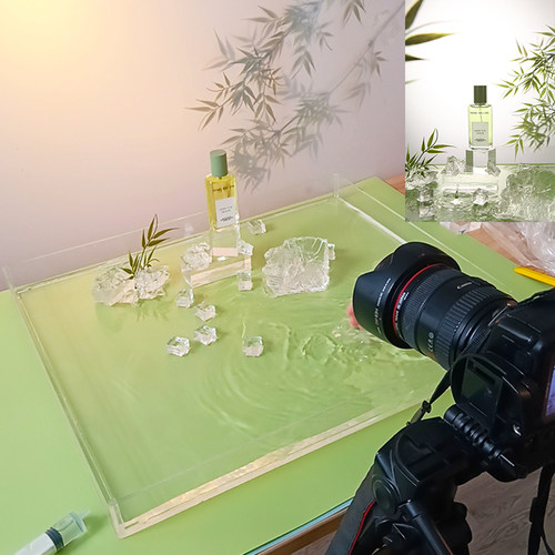 果冻蜡透明水晶蜡商业摄影道具