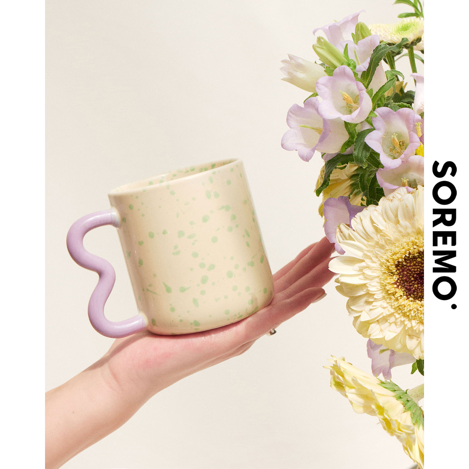 SOREMO专利奶油泼墨马克杯