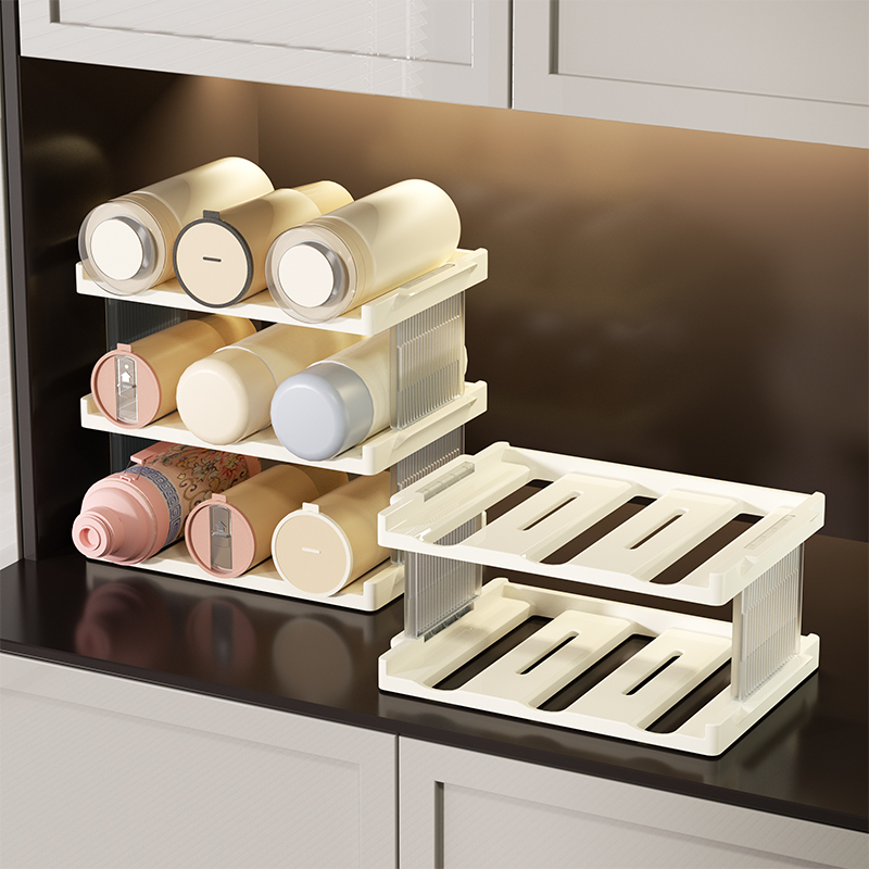 保温杯置物架家用餐柜杯架茶杯马克杯水杯架吧台玻璃杯收纳层架子