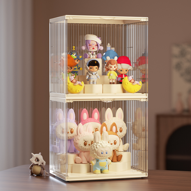 盲盒展示盒+DIY模块+自由叠加