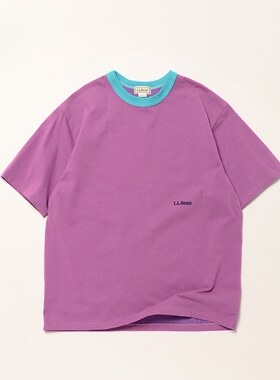 【代购】LLBEAN 26ss 日本限定 Ringer tee 撞色领口短袖T恤