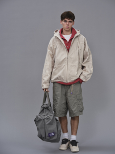 【代购】TNF北面紫标26ss Mountain wind parka 蜡染做旧连帽夹克