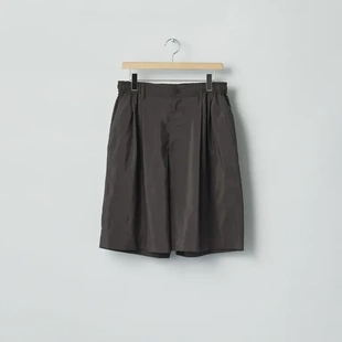 【代购【SSSTEIN 26ss Wide easy shorts 真丝尼龙宽松休闲短裤