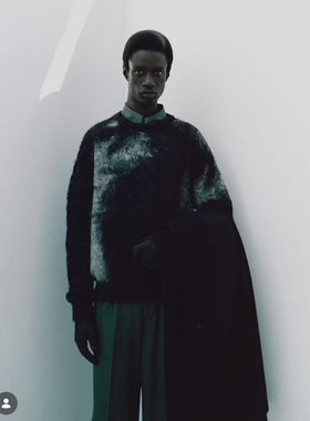 【代购】YOKE 26ss Graphpaper联名 Sweater 马海毛针织衫