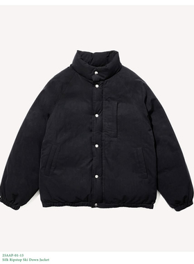 【代购】APRESSE 25aw Silk ripstop ski down jacket 立领羽绒服