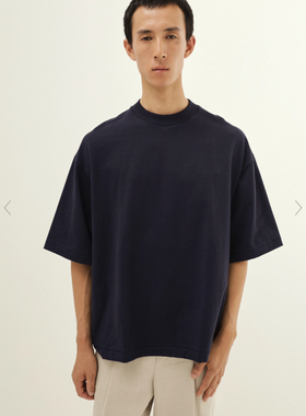 【代购】KAPTAIN SUNSHINE 26ss Tube tee 定番苏文匹马棉短袖T恤