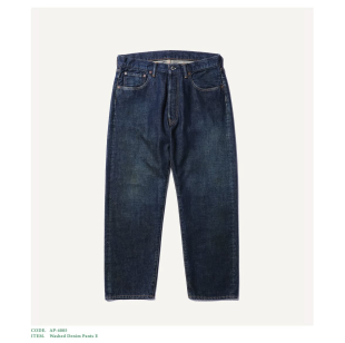 25aw Washed denim APRESSE pant 定番水洗牛仔裤 代购