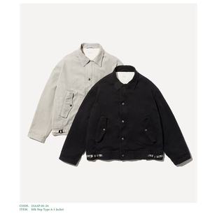 25aw APRESSE Silknep TypeA1 夹克 jacket真丝混纺A1工装 代购