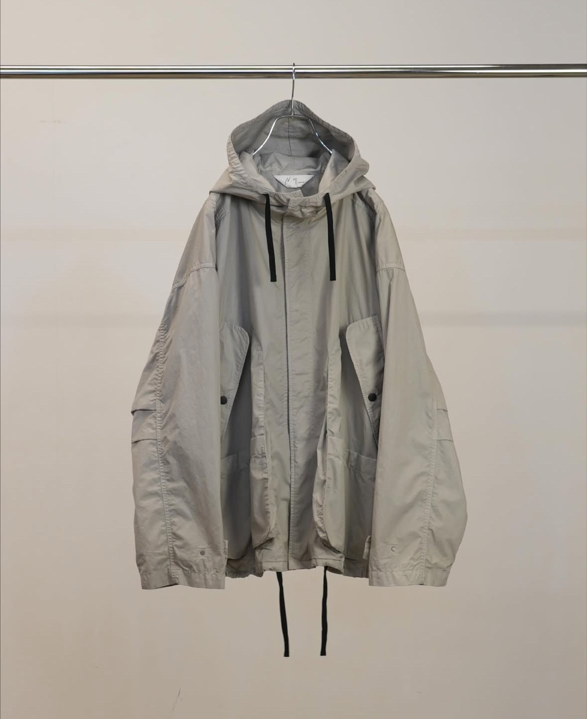 【代购】ANCELLM 26ss Hooded jacket 轻薄棉质军工连帽夹克,男装,夹克,淘宝优惠券,粉丝福利购,淘宝优惠卷