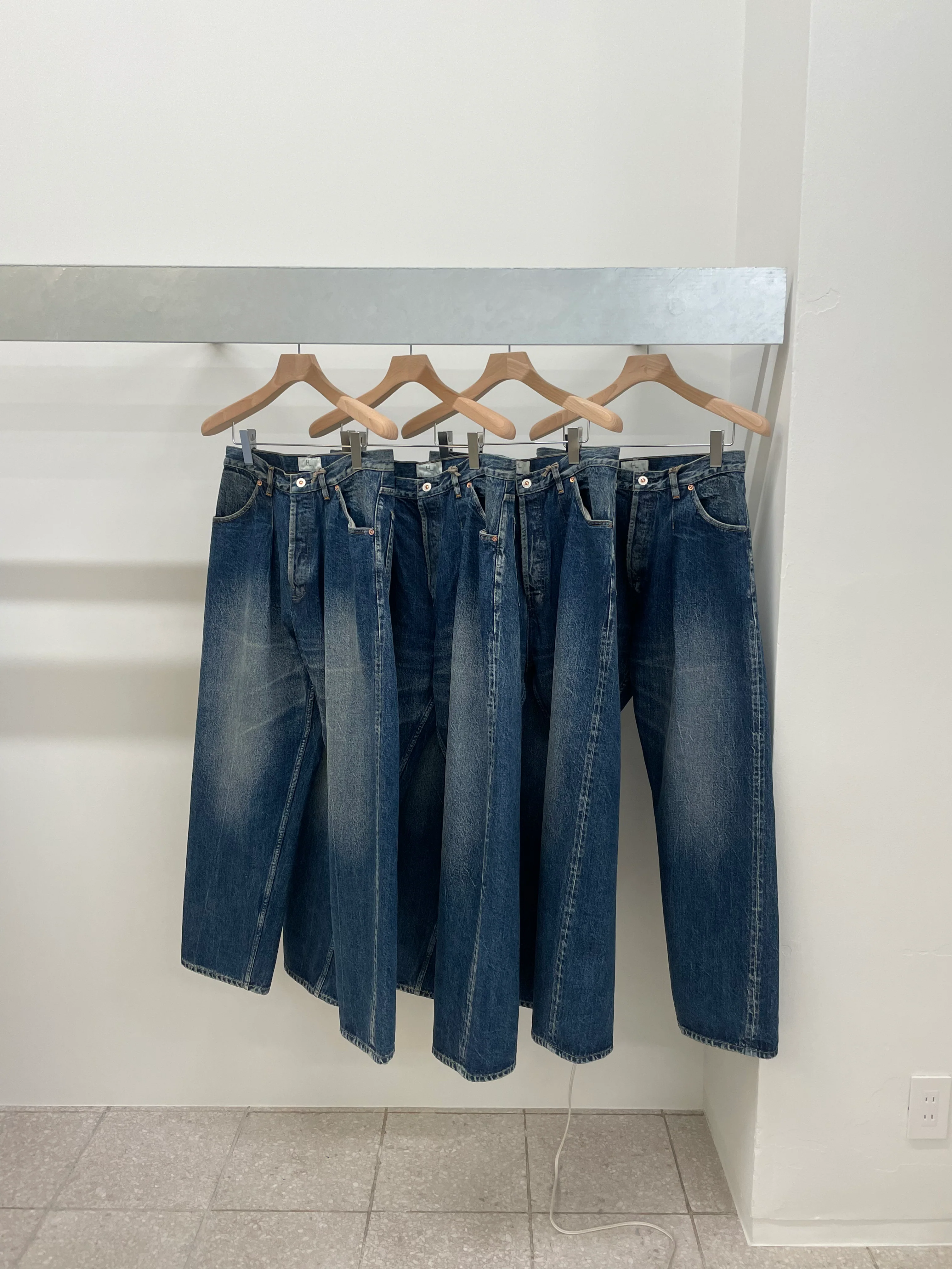 秋冬新款定番4PK牛仔裤店铺限定