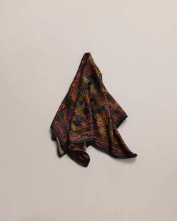 【代购】NICENESS 26aw Printed silk scarf 真丝复古印花丝巾