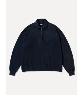 26ss APRESSE 代购 复古水洗半拉链卫衣 zip sweatshirt Half