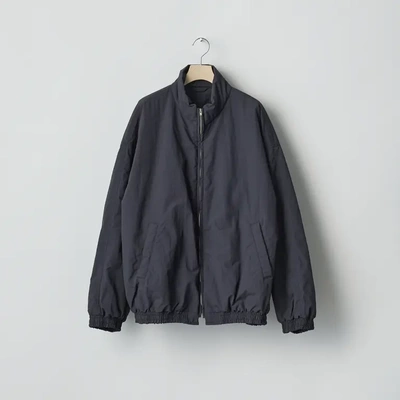 意大利产水洗尼龙中棉填充夹克