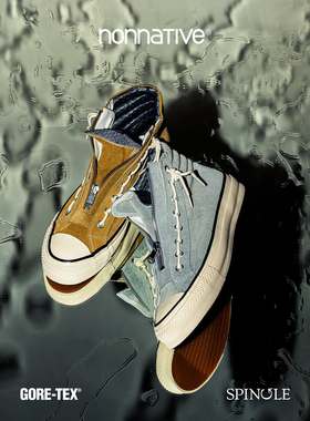 【代购】NONNATIVE 25aw Dweller trainer2 GTX防水麂皮拉链板鞋