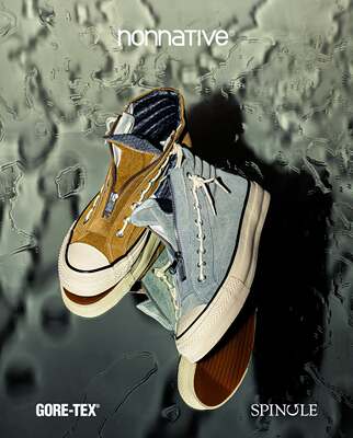 秋冬新款牛皮麂皮防水高帮鞋