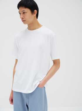 【代购】AURALEE 26aw Luster plaiting 定番匹马棉染色短袖T恤