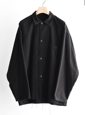 【代购】COMOLI 25aw Cotton flannel shirt jacket 磨毛棉布衬衫