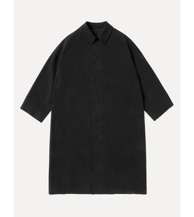 代购 coat APRESSE Balmacaan 水洗真丝巴尔马肯风衣外套 26ss