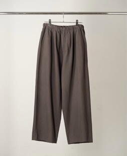 【代购】ANCELLM 26aw Sweat slacks 西裤剪裁打褶卫裤