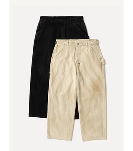 【代购】APRESSE 26ss Painter pant 真丝汉麻复古做旧画家工装裤