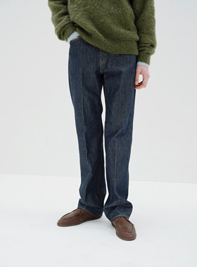 【代购】AURALEE 26ss Denim 5P pant 定番强捻纱五袋牛仔裤