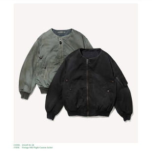 25aw 做旧飞行夹克 APRESSE flight jacket silk 代购 Vintage