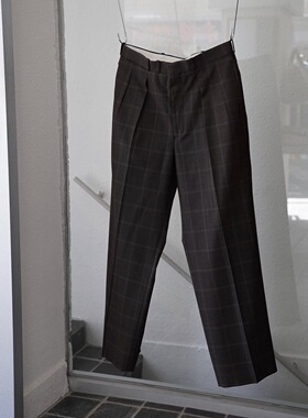 【代购】MAATEE AND SONS 26ss Jefferly 定番休闲西裤