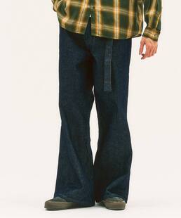 LEVI 26ss Edifice店铺限定 belted腰带牛仔裤 Twisted 代购