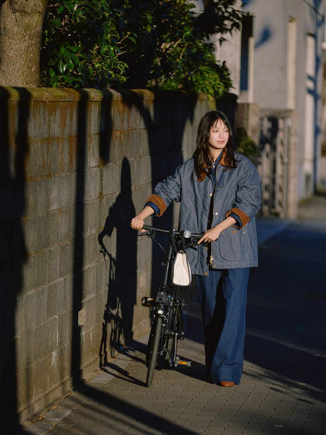 【代购】BARBOUR 26ss Bedale denim jacket牛仔面料复古猎装夹克