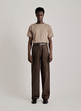 【代购】TAIGATAKAHASHI 26ss TT M35 Trousers 原木染色工装裤