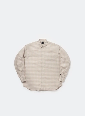 【代购】DAIWA PIER39 26ss Button down shirt 定番格纹衬衫