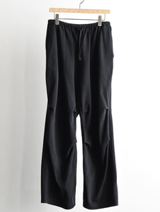 【代购】COMOLI 25aw Cotton jersey keentuck pant 水洗棉伞兵裤