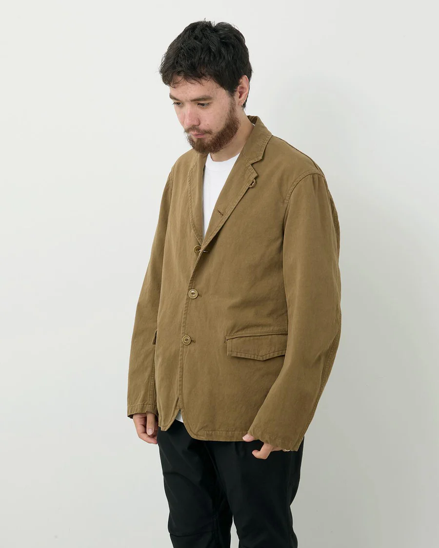 【代购】NONNATIVE 25aw Officer 5B jacket棉麻混纺休闲西装夹克